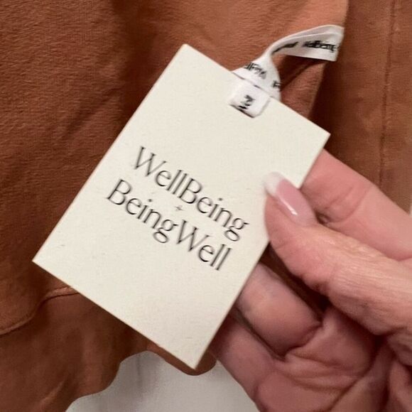 Revolve WELL BEING BEING WELL size small Avalon half zip hoodie organic cotton - Picture 8 of 12